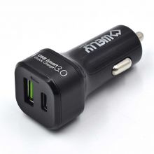 USB Type-C Car Charger with Quick Charge 3.0