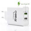 Dual Port Wall Charger with Quick Charge 3.0
